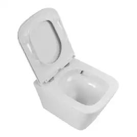 Подвесной унитаз BelBagno ARDENTE-R BB520CH-TOR/SC, безободковый, смыв торнадо с сиденьем микролифт, Белый