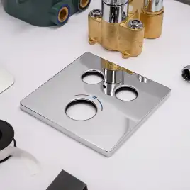 Встраиваемая душевая система AVS LUXURY 811-502-CR термостат, хром