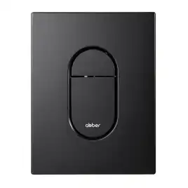 Комплект унитаза с инсталляцией ABBER Bequem AC1100 белый и кнопкой AC0124MB черная матовая