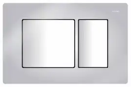 Кнопка смыва Azario AZ-8200-0031 двойная, хром глянец