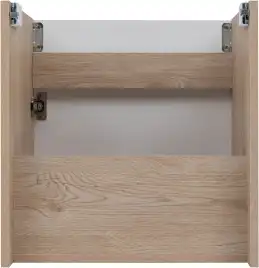 Тумба под раковину Aquanet Оптима 50 дуб светлый/белый сатин, 344798