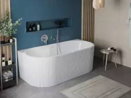 Акриловая ванна BELBAGNO 170х80 BB713-1700-800, отдельностоящая, Белая глянцевая