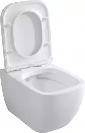 Подвесной безободковый унитаз Allen Brau Infinity 4.21004.20 без сиденья, белый глянец