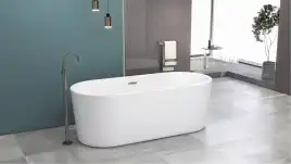 Акриловая ванна Azario Reflejo 170х75 AZ-8697-1.7, Отдельностоящая