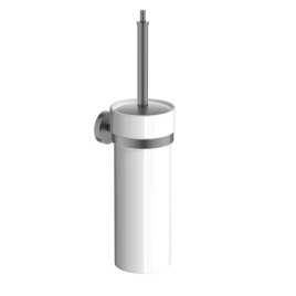 Ершик для унитаза Aquatek Бетта AQ4610BGM, Оружейная сталь