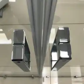 Душевая дверь в нишу AVS Квант Макс 170 профиль хром, стекло прозрачное, 803-0017-195-17-CR-T