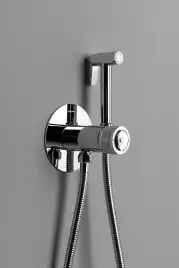 Смеситель с гигиеническим душем Allen Brau Liberty 5.33005-00 (с внутренней частью) хром