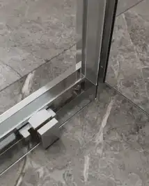 Душевой уголок CEZARES MOLVENO-AH-11-120/90-C-Cr-IV стекло Прозрачное, профиль Хром