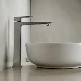 Смесители для раковины AVS NEW CUBE 811-251-CR высокий, хром