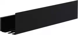 Полка Aquanet Магнум Н 60x12 черная матовая, 341532