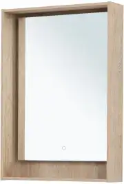 Зеркало Aquanet Милан 60 дуб светлый, 336403