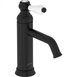 Смеситель для раковины Jacob Delafon LOUISE E24360-BL, однорычажный, цвет Черный матовый