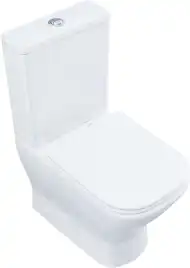 Чаша напольного унитаза Aquanet Fine Rimless FINE-C Soft Close с сиденьем микролифт