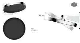Душевая система  Vincea Inspire VSFW-3I21MT3RGM VSFW-3I21MT3RGM  с термостатом, встраиваемая, вороненная сталь