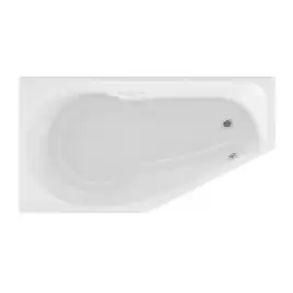 Акриловая ванна 1Marka DEEP 150х80 L асимметричная белая левая 01ди1580л