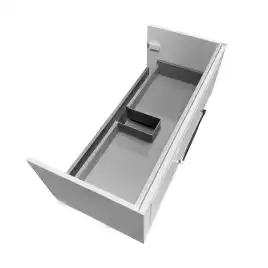 Тумба с раковиной Azario Belloni 80 CS00098072, подвесная, белая матовая