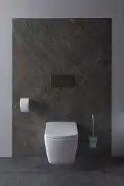 Подвесной безободковый унитаз Allen Brau Liberty 4.33004.20 без сиденья, белый глянец