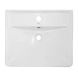 Тумба с раковиной Azario Lotos 50 CS00094662, подвесная, Белая глянцевая