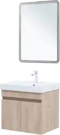 Тумба под раковину Aquanet Оптима 60 дуб светлый, 344803
