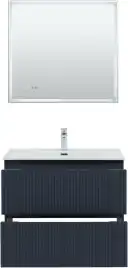 Тумба под раковину Aquanet Джейн (Flat) 80 маренго 335429