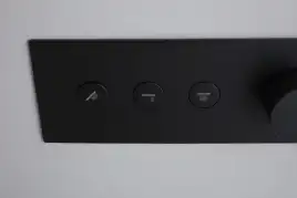 Смеситель для ванны с душем Allen Brau Liberty 5.33003-31 встраиваемый, с внутренней частью, Черный матовый