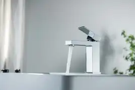 Смеситель для раковины Aquatek Либра AQ1610CR, однорычажный, цвет Хром