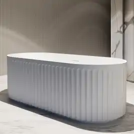 Акриловая ванна Abber 170х80 AB9410-1.7, отдельностоящая, Белая глянцевая