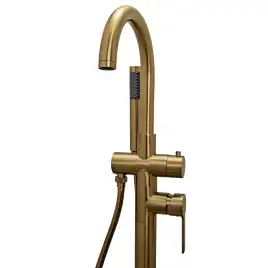 Смесители для ванны AVS Elegant 811-412-BG напольный, брашированное золото