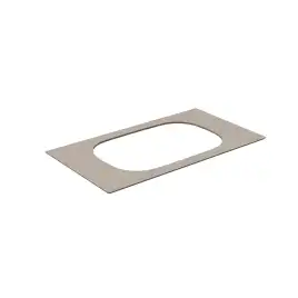 Столешница Kerama Marazzi MAGICA 90 см, керамогранит, Бежевый матовый, MA.2.0.SG540620R\90