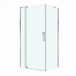 Душевой уголок CEZARES SLIDER-AH-1-80-100/110-C-Cr прозрачное стекло, профиль Хром