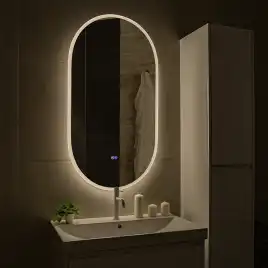 Зеркало с подсветкой AVS Агния 60x120 см, антипар