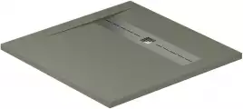 Душевой поддон Allen Brau Infinity 90x90 8.21001-CGM из искусственного камня олива