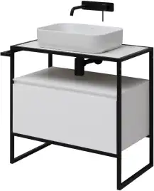 Тумба под раковину Allen Brau Priority 80 1.31002.WM белый матовый