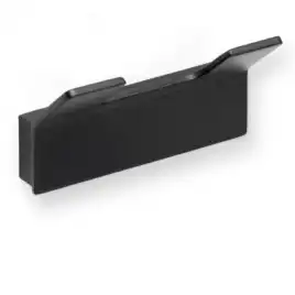 Крючок двойной 8,3 см BEMETA NERO Черный матовый 135106030