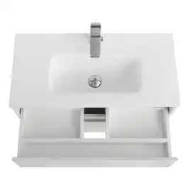 Тумба под раковину BelBagno KRAFT 39-800/390-2C-SO-BO подвесная Bianco Opaco