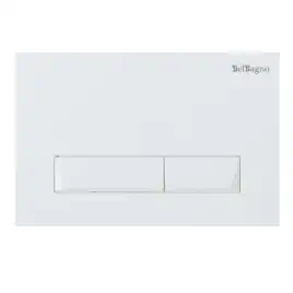 Кнопка смыва BelBagno MARMI BB009-MR-BIANCO, цвет-белый
