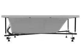 Акриловая ванна Aquanet Bright 170х75 (233141), на каркасе, белая