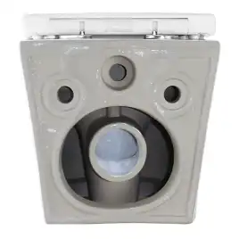 Унитаз подвесной Azario BONELLE AZ-2801E подвесной, безободковый, со смывом 