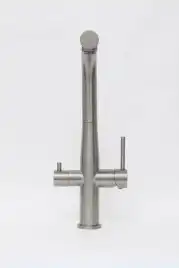 Смеситель для кухни AVS PureRiver 811-160-BN, Г-образный излив, брашированный никель