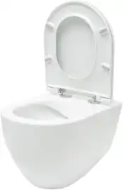 Подвесной безободковый унитаз Allen Brau Reality 4.32006.20 без сиденья, белый глянец