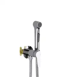 Смеситель с гигиеническим душем Aquatek Лугано AQ1719CR, Хром