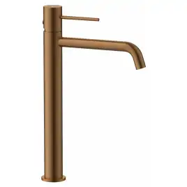 Смеситель для раковины AVS Slimmer высокий, брашированное розовое золото, 811-101-PG