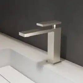 Смеситель для раковины Vincea Dice VBF-2DS1BN однорычажный, сатин