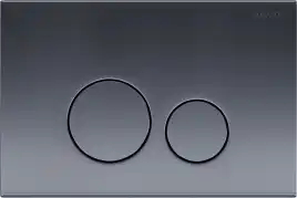 Кнопка смыва Aquatek KDI-0000039, Серый графит