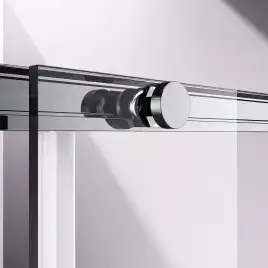 Душевой уголок Vincea Slim-N 110х80 VSR-4SN8011CL, дверь раздвижная, профиль хром, стекло прозрачное