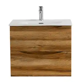 Тумба под раковину BelBagno MARINO-CER-MINI-600-2C-SO-RR-P подвесная Rovere Rustico