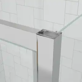 Душевой угол Veconi Ottimo P20SP CH, 1200х900х1900 хром, стекло матовое