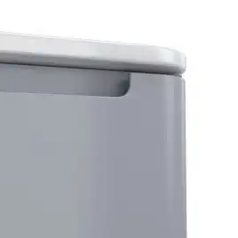 Тумба с раковиной IDDIS Edifice 100, подвесная, Светло-серый, EDI10L0i95K