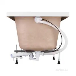 Акриловая ванна Santek Тенерифе 170х70 1WH302207 прямоугольная, Белая