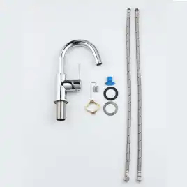 Смеситель для раковины Aquatek Европа AQ1307CR, Хром